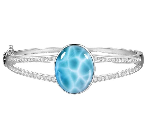 Larimar World's Ocean Split Bangle Bangle Island by Koa Nani 