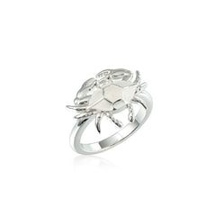 Louisiana Blue Crab Ring Ring Island by Koa Nani 