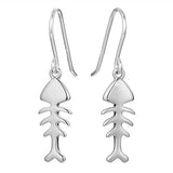 Lucky Fishbone Earrings Earrings Island by Koa Nani 