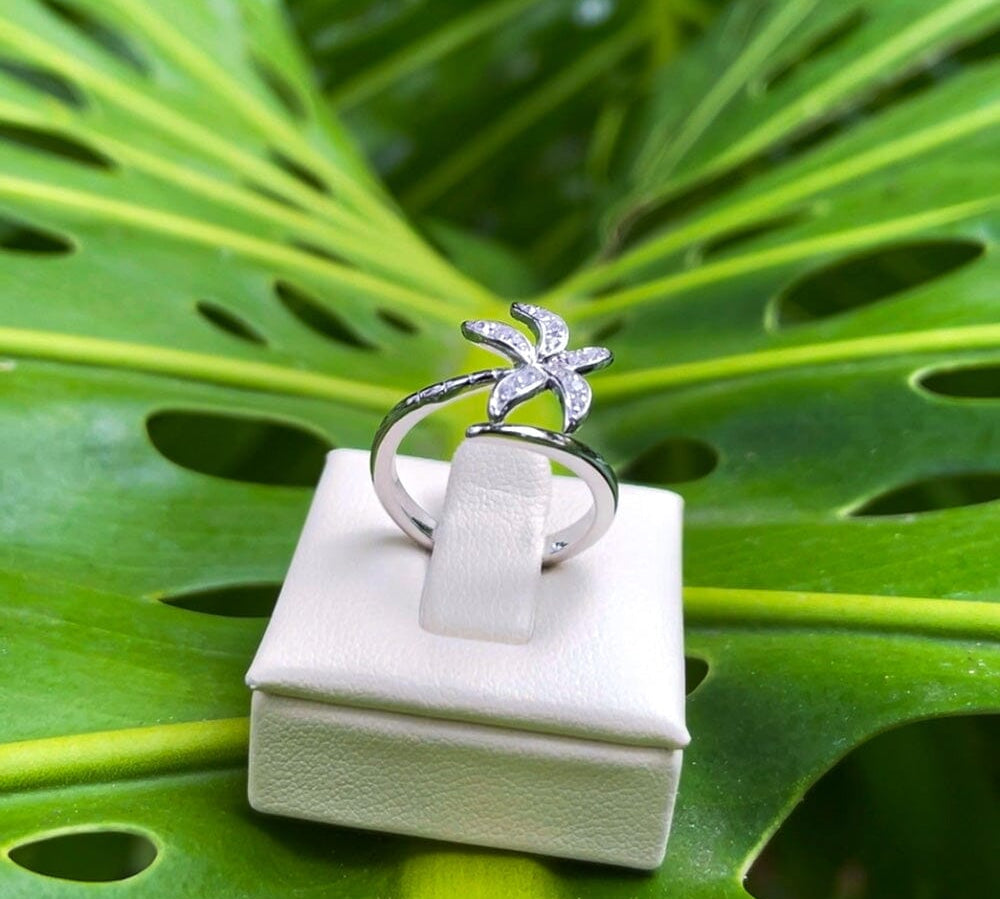 Luolu Palm Tree Ring Ring Island by Koa Nani 