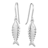 Mariner Fishbone Earrings Earrings Island by Koa Nani 