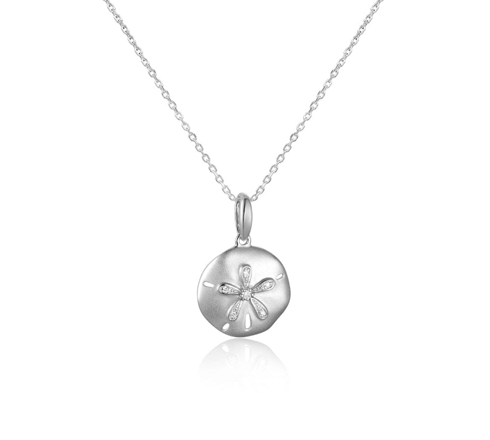 Mini Seashore Sand Dollar Pendant Pendant Island by Koa Nani 