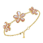 Mother of Pearl Plumeria Bracelet Bracelet Island by Koa Nani 