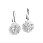 Ocean Isle Sand Dollar Hook Earrings Earrings Island by Koa Nani 