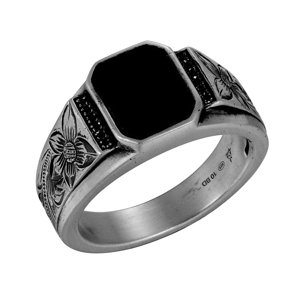 Onyx Helios Ring Ring Island by Koa Nani 