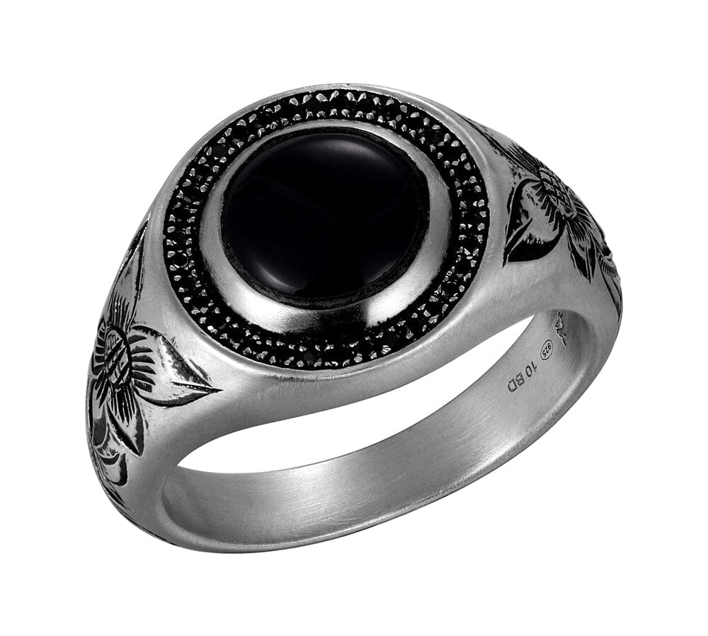 Onyx Lunaris Ring Ring Island by Koa Nani 