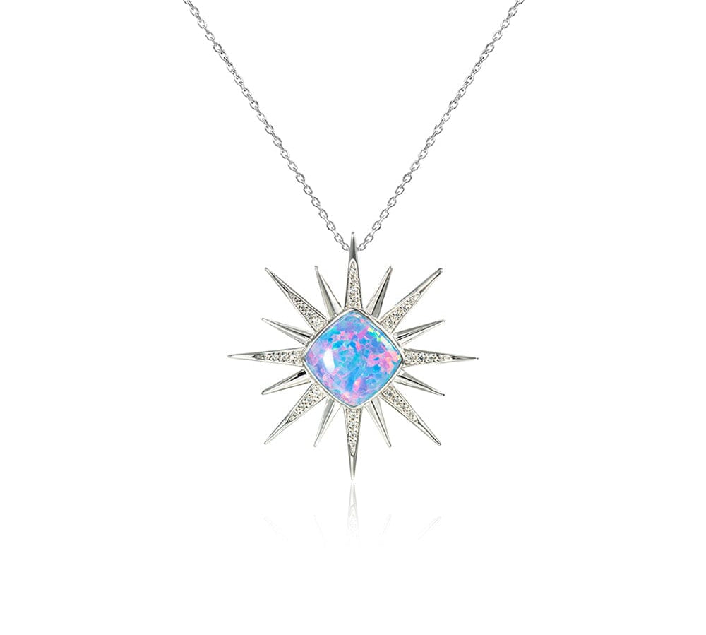 Opal Art Deco Hoku Pendant Pendant Island by Koa Nani 