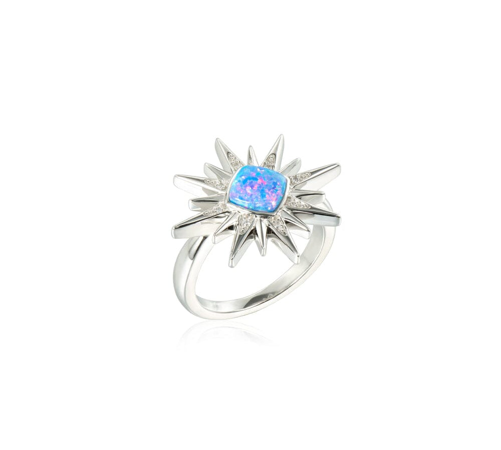 Opal Art Deco Hoku Ring Ring Island by Koa Nani 