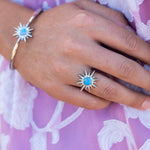 Opal Art Deco Hoku Ring Ring Island by Koa Nani 