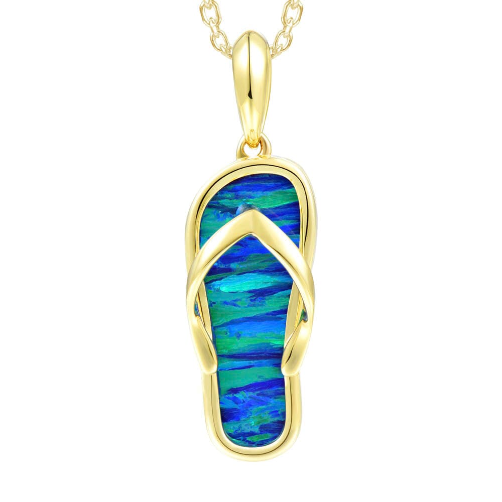 Opal Beach Slipper Pendant Pendant Island by Koa Nani 