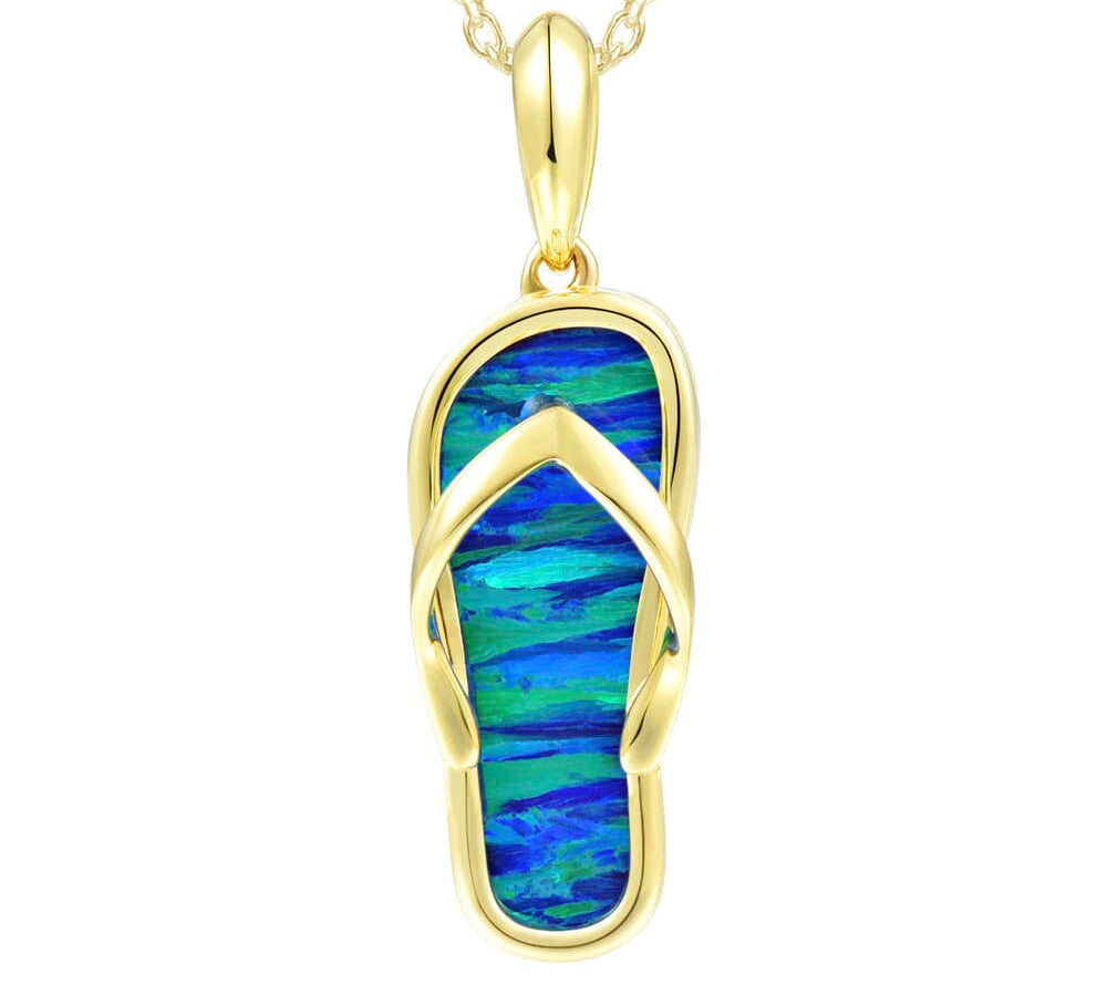 Opal Beach Slipper Pendant Pendant Island by Koa Nani 