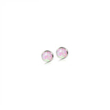 Opalite Stud Earrings Earrings Island by Koa Nani 9mm Pink 