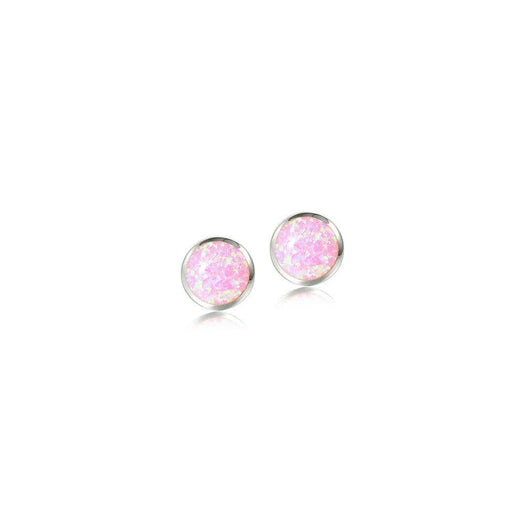 Opalite Stud Earrings Earrings Island by Koa Nani 12mm Pink 