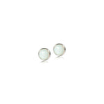 Opalite Stud Earrings Earrings Island by Koa Nani 10mm White 