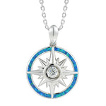 Opal Dancing Gem Compass Pendant Pendant Island by Koa Nani 