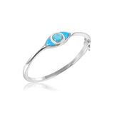 Opal & Larimar Eye of Protection Bangle Bangle Island by Koa Nani 