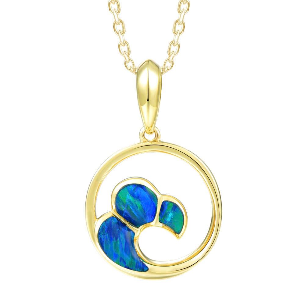 Opal Nui Wave Pendant Pendant Island by Koa Nani 