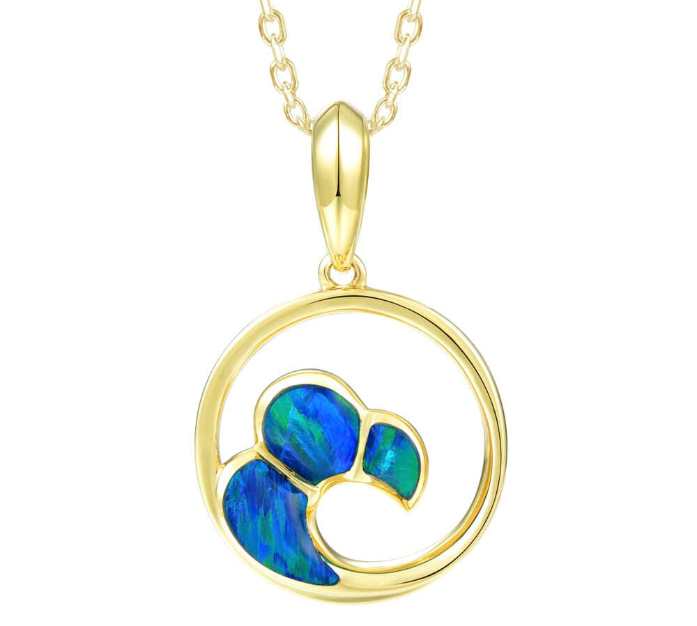 Opal Nui Wave Pendant Pendant Island by Koa Nani 