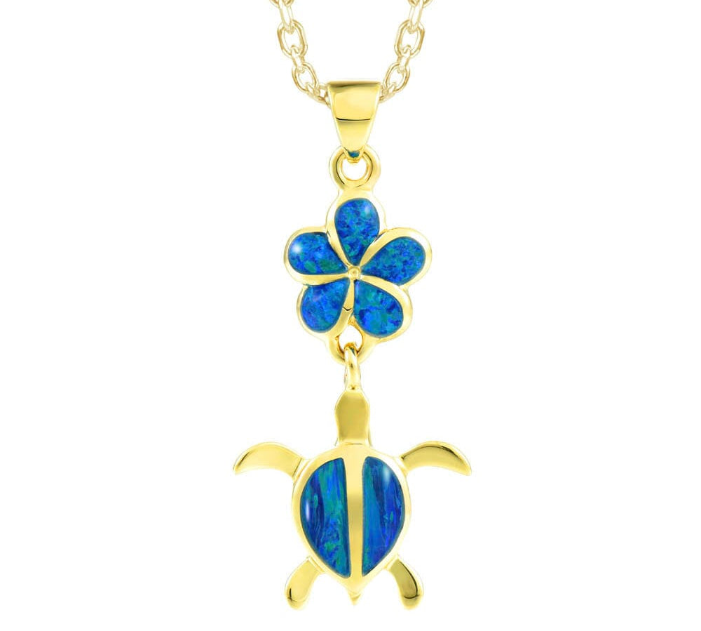 Opal Paradise Honu Pendant Pendant Island by Koa Nani 