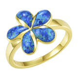 Opal Plumeria Ring Ring Island by Koa Nani 