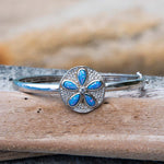 Opal Sand Dollar Pavé Bangle Bangle Island by Koa Nani 