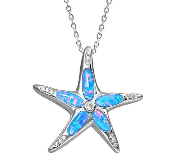 Opal Stardust Sea Star Pendant Pendant Island by Koa Nani 