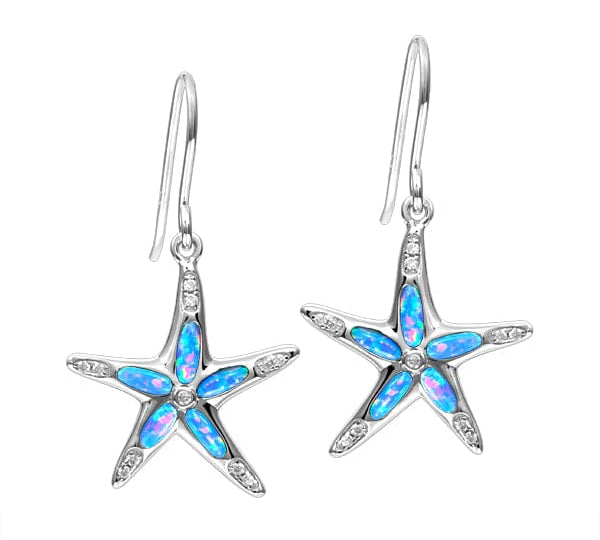 Opal Stardust Sea Star Pendant & Earrings Set Other Island by Koa Nani 