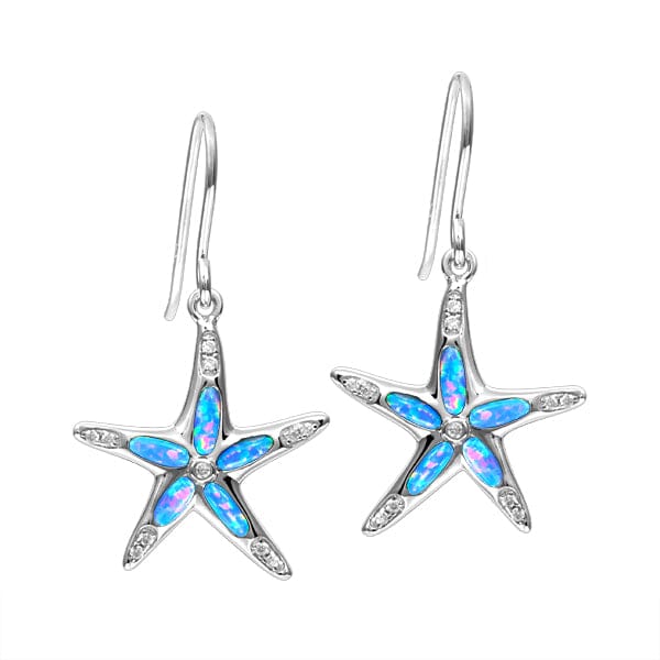 Opal Stardust Sea Star Pendant & Earrings Set Other Island by Koa Nani 