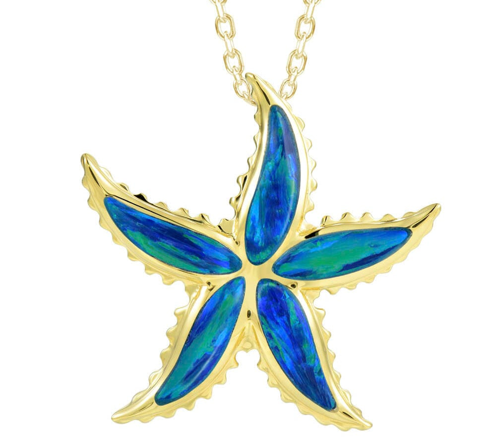 Opal Starfish Pendant Pendant Island by Koa Nani 