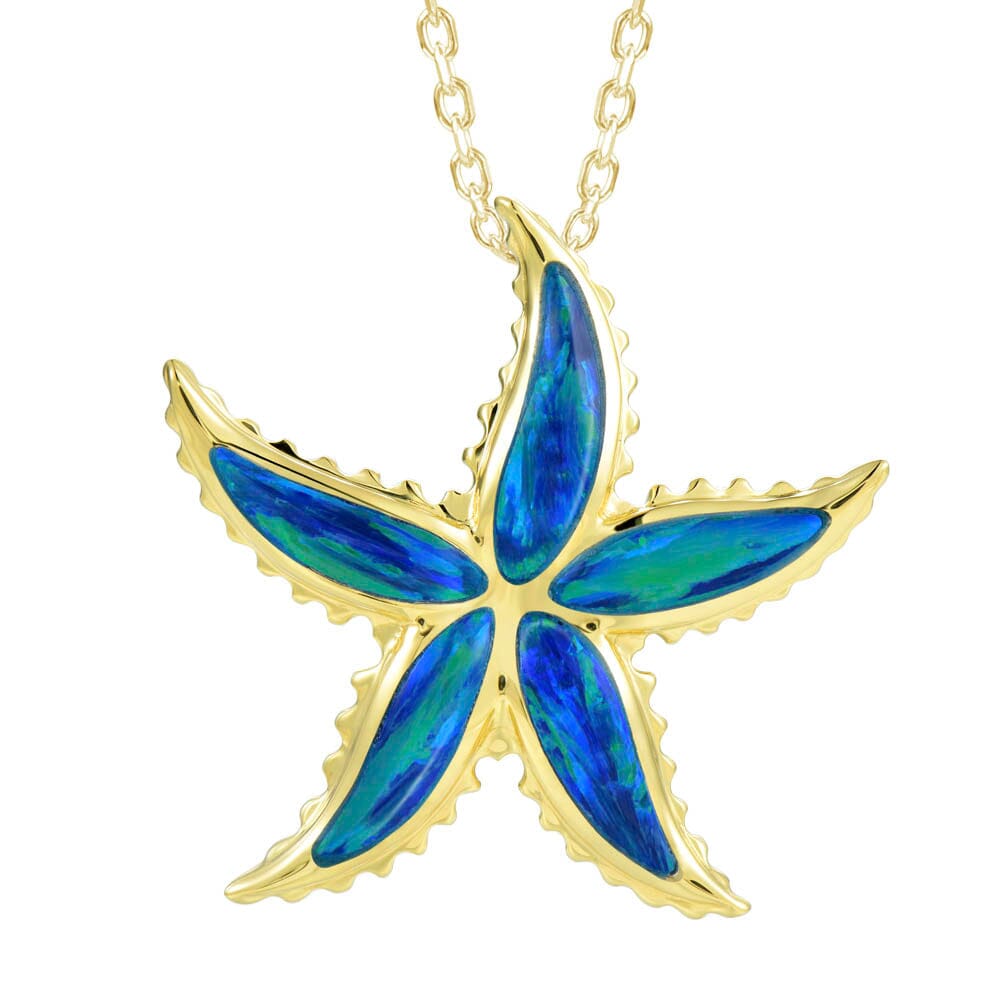 Opal Starfish Pendant Pendant Island by Koa Nani 