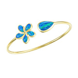 Opal Sunrise Plumeria Sleek Bangle Bangle Island by Koa Nani 