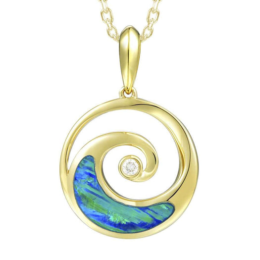 Opal Whirlpool Pendant Pendant Island by Koa Nani 