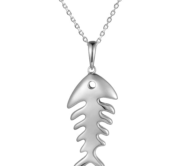 Pacific Fishbone Pendant Pendant Island by Koa Nani 