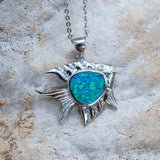 Paradise Opal Angelfish Pendant Pendant Island by Koa Nani 