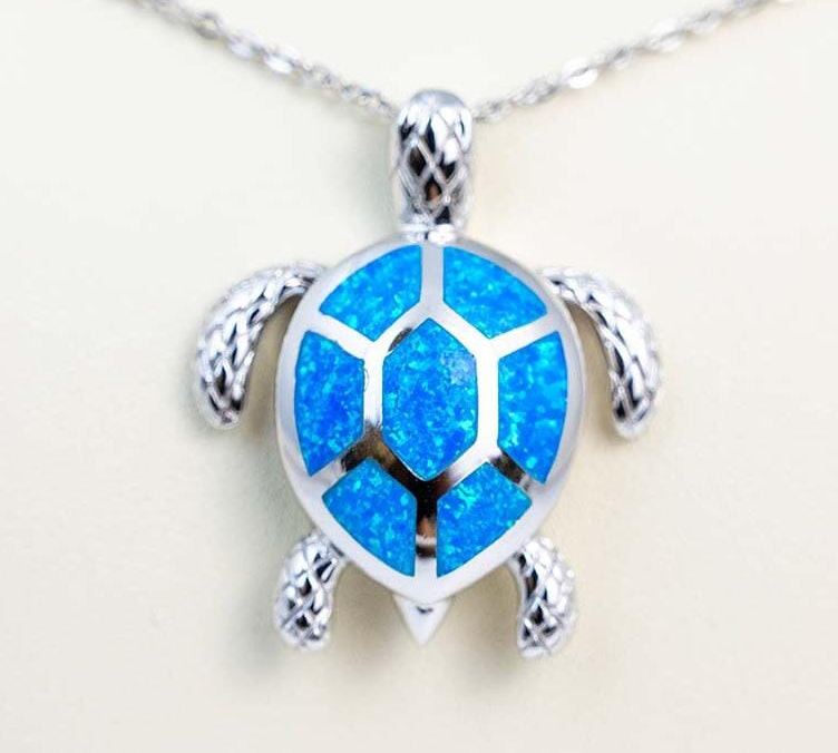 Paradise Opal Beach Honu Pendant Pendant Island by Koa Nani 