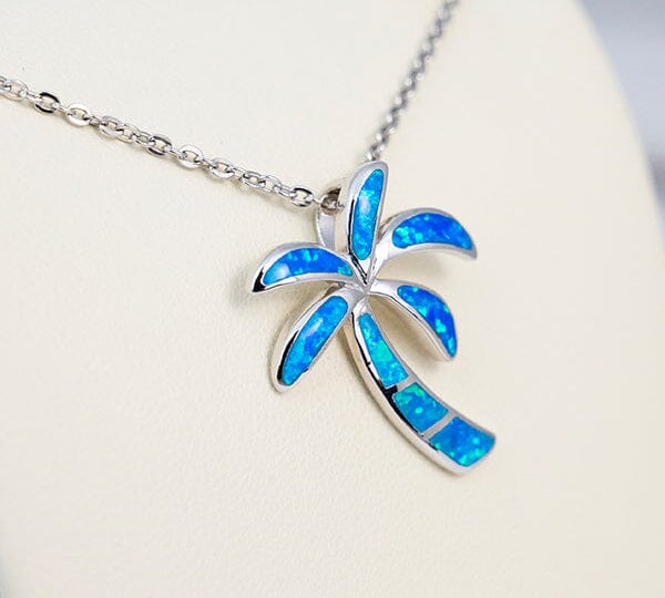 Paradise Opal Breeze Palm Pendant Pendant Island by Koa Nani 