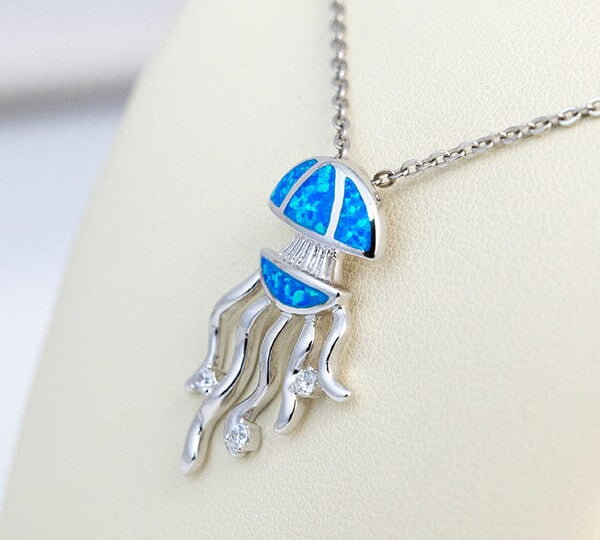 Paradise Opal Bubbly Jellyfish Pendant Pendant Island by Koa Nani 