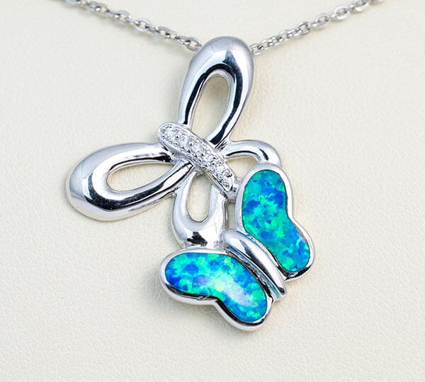 Paradise Opal Butterfly Friends Pendant Pendant Island by Koa Nani 