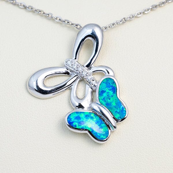 Paradise Opal Butterfly Friends Pendant Pendant Island by Koa Nani 