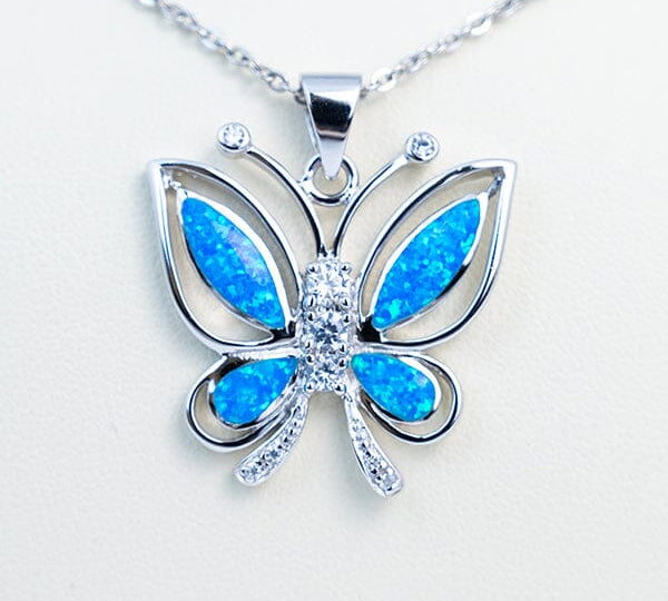 Paradise Opal Butterfly Pendant Pendant Island by Koa Nani 