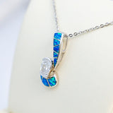 Paradise Opal Celestial Ribbon Pendant Pendant Island by Koa Nani 