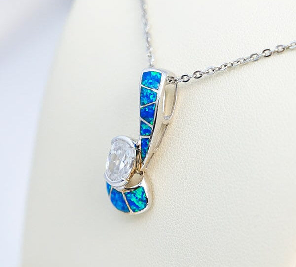 Paradise Opal Celestial Ribbon Pendant Pendant Island by Koa Nani 