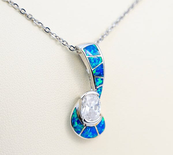 Paradise Opal Celestial Ribbon Pendant Pendant Island by Koa Nani 