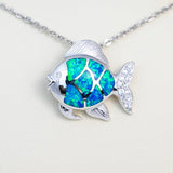 Paradise Opal Fish Pendant Pendant Island by Koa Nani 