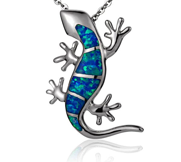 Paradise Opal Gecko Pendant Pendant Island by Koa Nani 