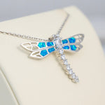 Paradise Opal Gentle Dragonfly Pendant Pendant Island by Koa Nani 