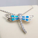 Paradise Opal Gentle Dragonfly Pendant Pendant Island by Koa Nani 