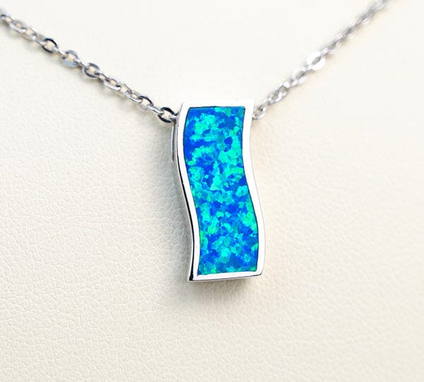 Paradise Opal Gentle Wave Pendant Pendant Island by Koa Nani 