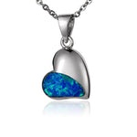 Paradise Opal Heart's Journey Pendant Pendant Island by Koa Nani 