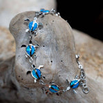 Paradise Opal Honu Lei Bracelet Bracelet Island by Koa Nani Large 